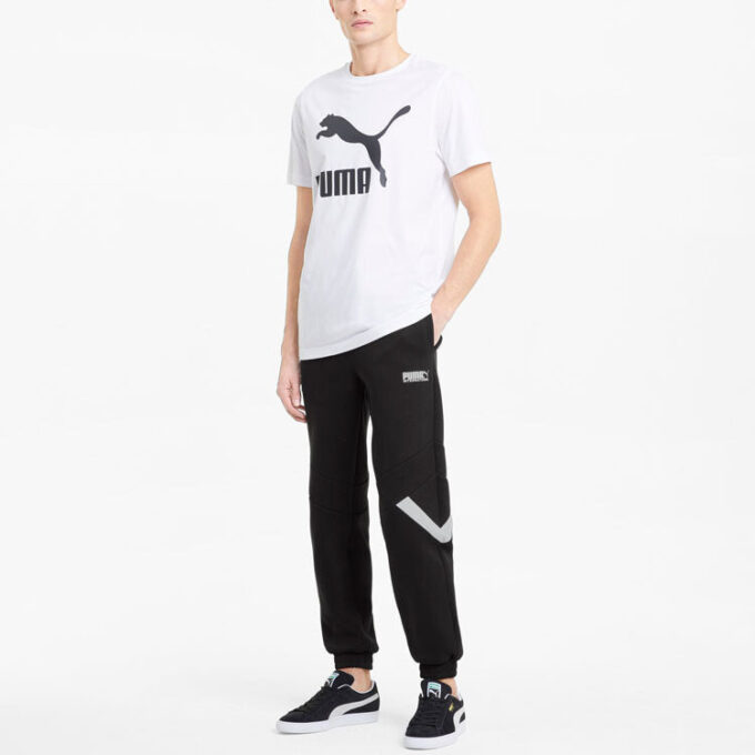Casual Sport Dragsko Bundle Fötter Långa Byxor Svarta