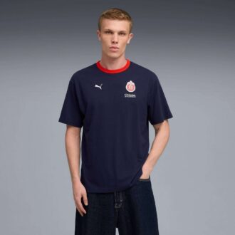Chivas Herr Avslappnad Grafisk T-shirt