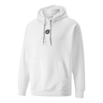 Circle Logo Hoodie ”Vit”