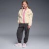 Class Pack Big barnbyxor i fleece med hög midja Class Pack Big barnbyxor i fleece med hög midja