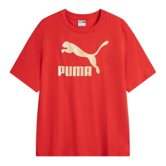 Classics GS Kortärmad T-shirt ”Röd Guld”