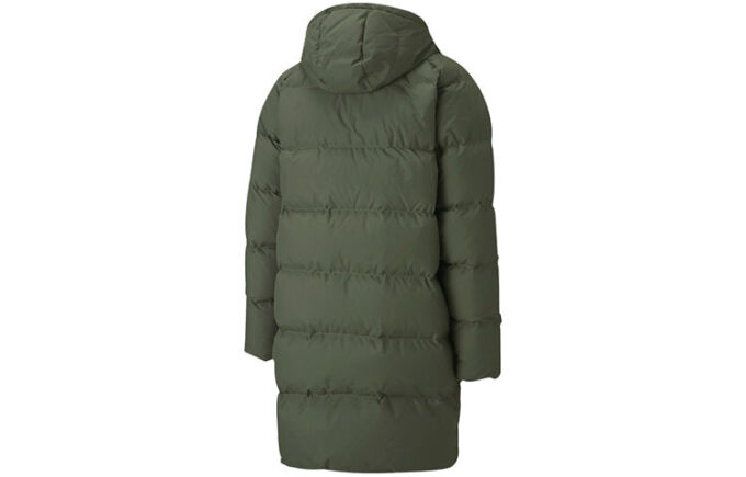 Classics Lång Dunjacka ”Armégrön”