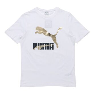 Classics Logo T-shirt ”Vitguld Svart”