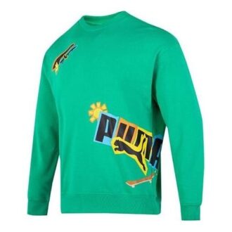 Classics Street Sport Crew Neck Sweatshirt ”Grön”