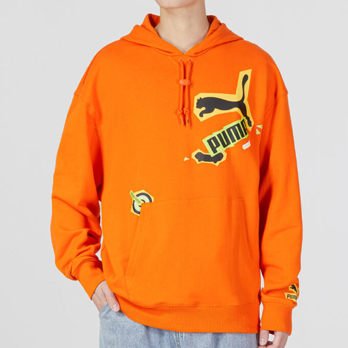 Classics Street Sport Hoodie ”Orange”
