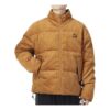 Classics Överdimensionerad Kort Polyball Puffer Vinterjacka ”Brun”