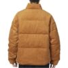 Classics Överdimensionerad Kort Polyball Puffer Vinterjacka ”Brun”