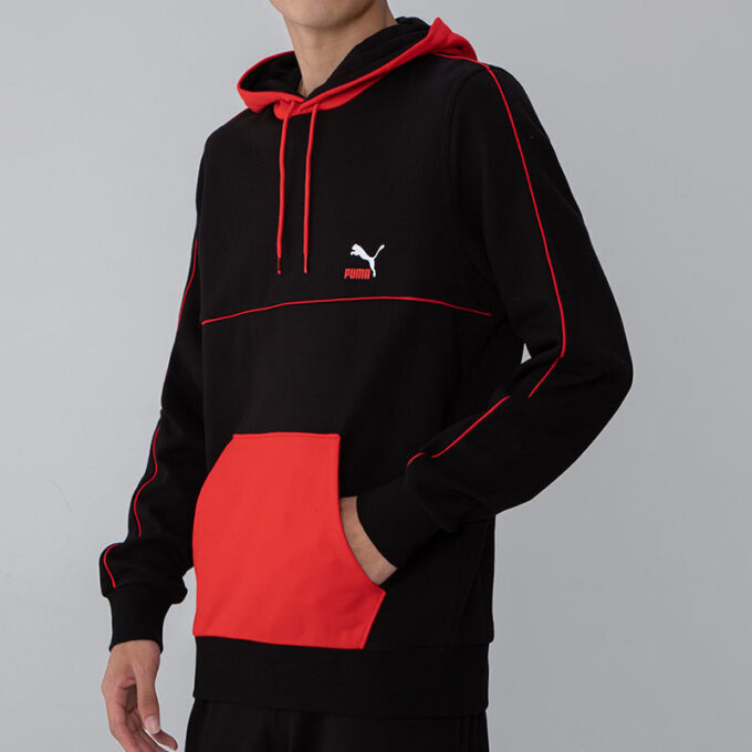 CLSX ColBlock Hoodie ”Svart”