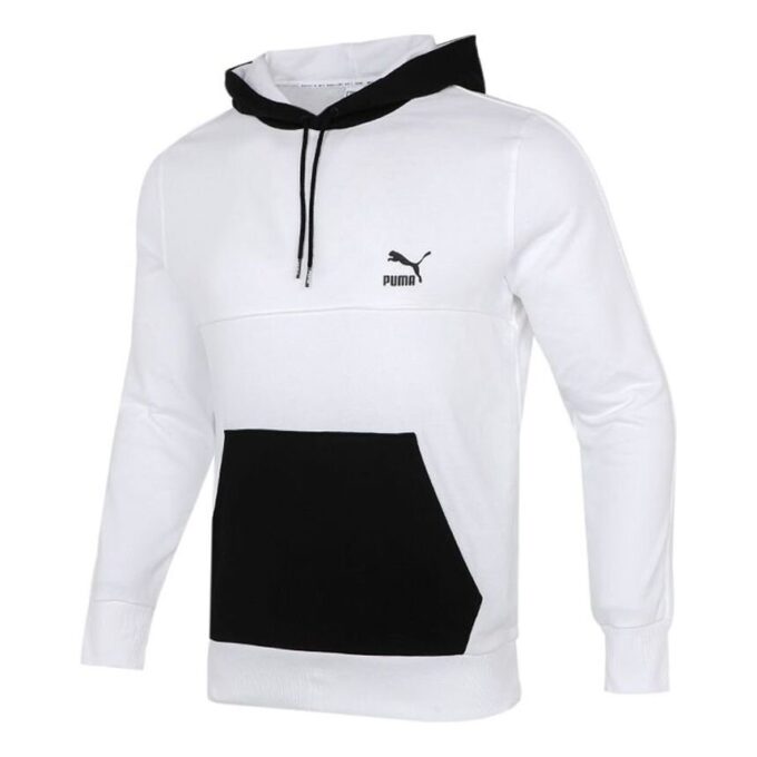 CLSX ColBlock Hoodie ”Vit”