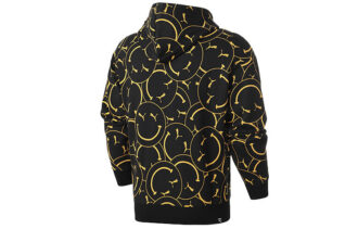 Club AOP Mönstrad Hoodie TR ”Svart”
