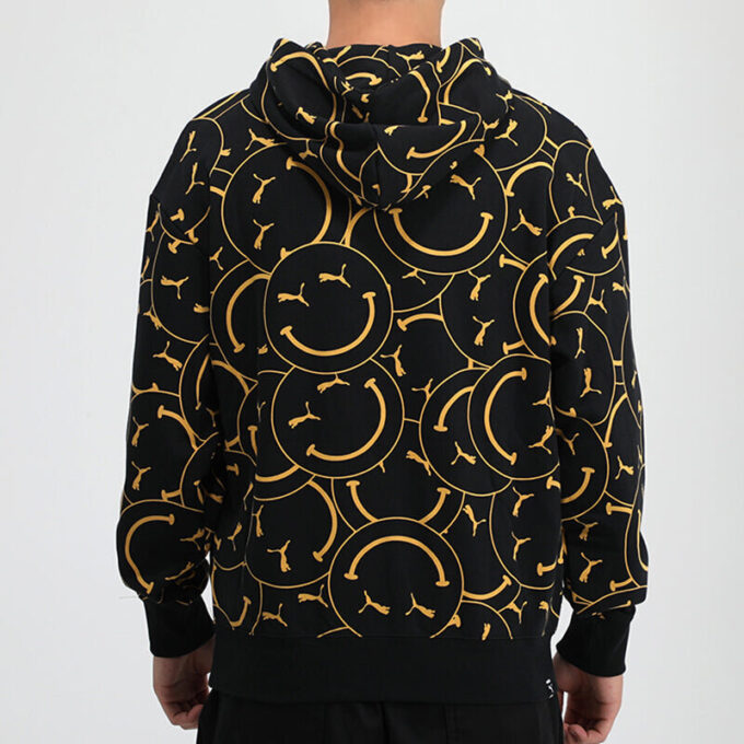 Club AOP Mönstrad Hoodie TR ”Svart”