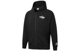 Club Graphic Full Zip Jacket ”Svart”