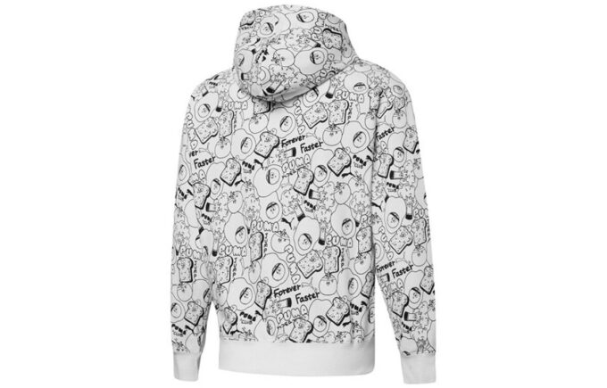 Club Heltryckt Heldragkedja Hoodiejacka ”Vit”