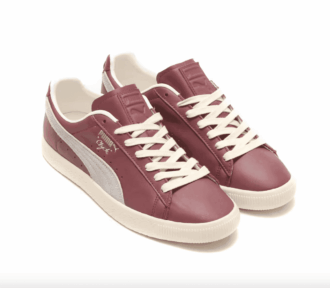 Clyde Base Sneakers ”Wood Violet Frosted Elfenben”
