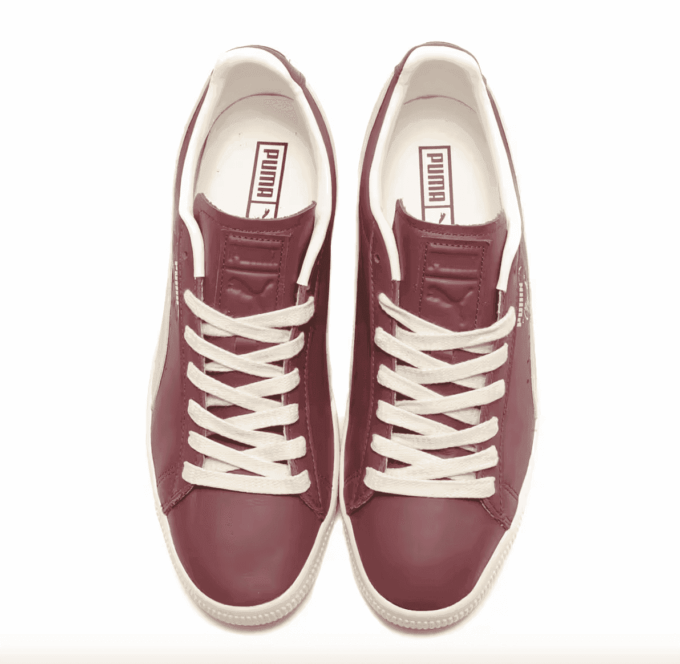 Clyde Base Sneakers ”Wood Violet Frosted Elfenben”