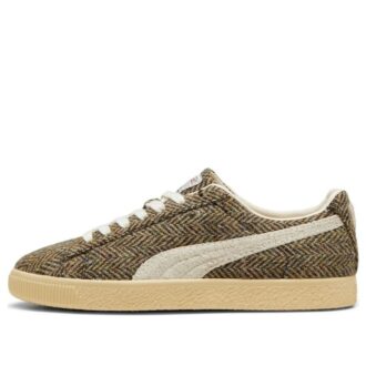 Clyde ”Harris Tweed Kamomill Sockrad Mandel”