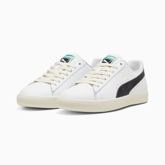 Clyde lädersneakers