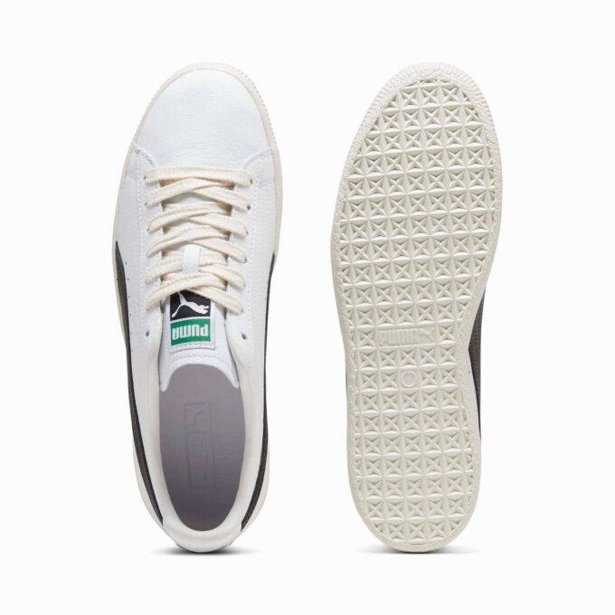 Clyde lädersneakers