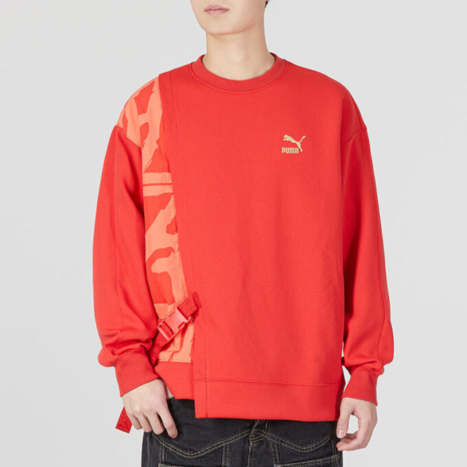 CNY Bz Zaozhi Crewneck-tröja ”Röd”