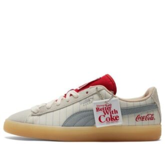 Coca-Cola x Suede ”Slate Pinstripes”
