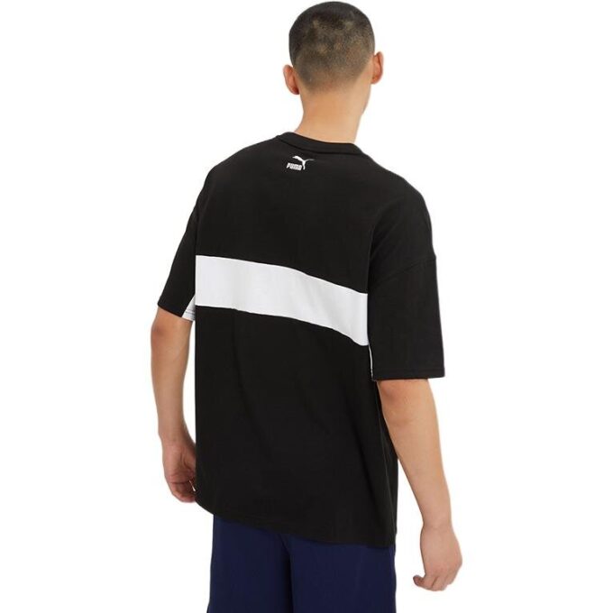 Coloblock Logo T-shirt ”Svart”