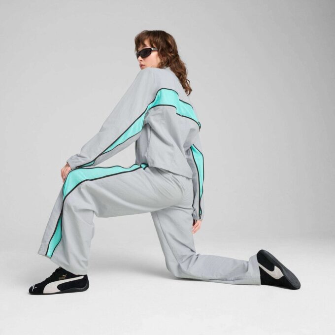 DARE TO Damjacka med överdimensionerad dragkedja och vävd design DARE TO Damjacka med överdimensionerad dragkedja och vävd design