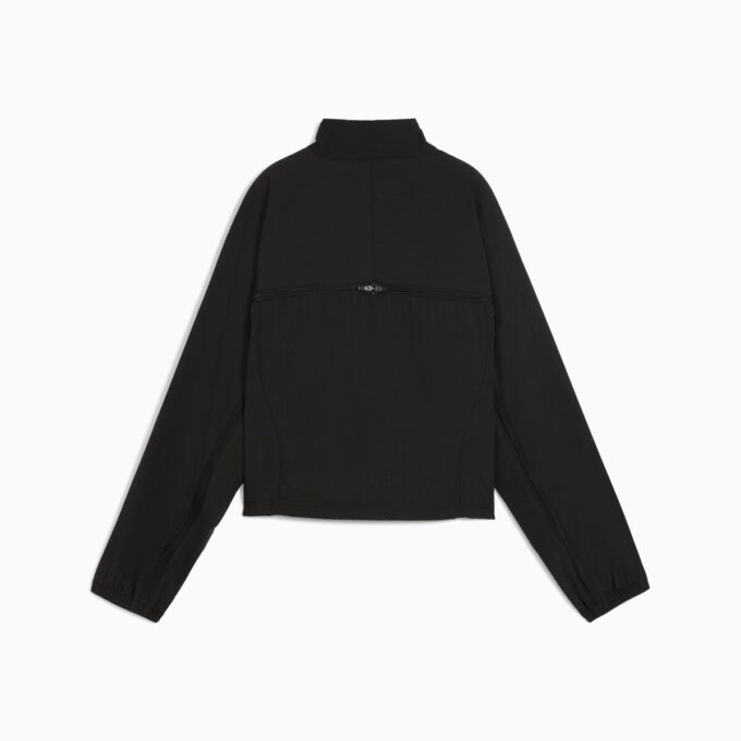 DARE TO Damjacka med överdimensionerad dragkedja och vävd design DARE TO Damjacka med överdimensionerad dragkedja och vävd design