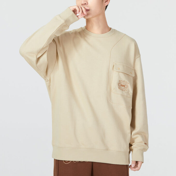Das CC Graphic Crew-tröja ”Beige”