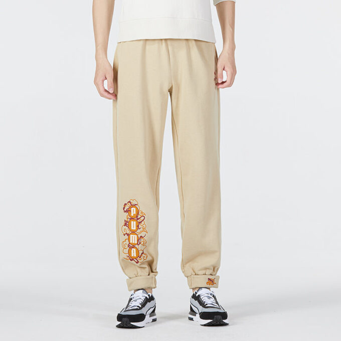 Das CC Label Stickade Byxor ”Beige”