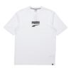 Downtown Classical Logo Kortärmad T-shirt Herr Vit