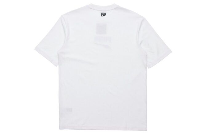 Downtown Classical Logo Kortärmad T-shirt Herr Vit