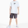 Downtown Classical Logo Kortärmad T-shirt Herr Vit