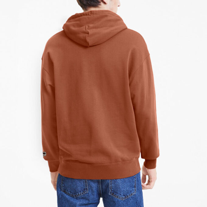 Downtown Graphic Hoodie ”Brun”