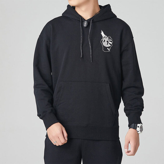 Downtown Graphic Hoodie ”Svart”