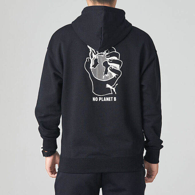 Downtown Graphic Hoodie ”Svart”