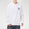 Downtown Graphic Hoodies ”Vit Blå Röd”