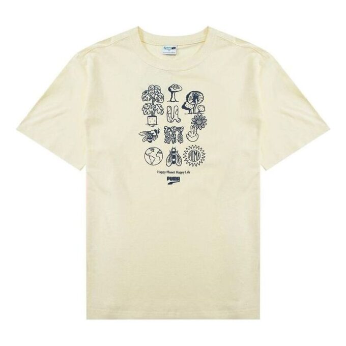 Downtown Graphic T-shirt ”Beige”