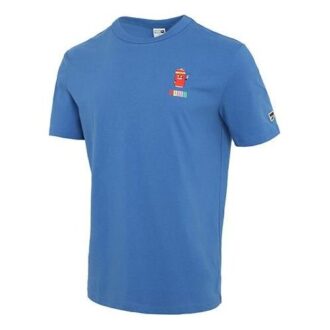 Downtown Graphic T-shirt ”Blå”