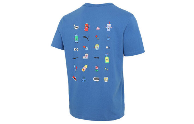 Downtown Graphic T-shirt ”Blå”