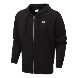 Downtown Hooded Jacket ”Svart Vit”
