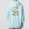 Downtown Logo Hoodie ”Blå”