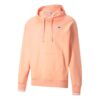 Downtown Logo Hoodie ”Rosa Svart Vit”