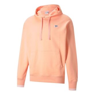Downtown Logo Hoodie ”Rosa Svart Vit”