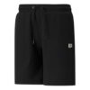 Downtown Shorts Tr Broderad Logotyp Dragsko Sport Svart