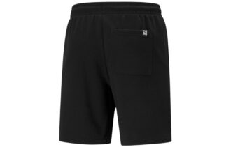 Downtown Shorts Tr Broderad Logotyp Dragsko Sport Svart