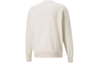 Downtown Waffle Crewneck Sweatshirt ”Vit”