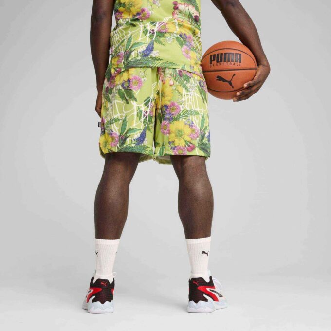 Dunked In Florals Herr Basket Shorts Dunked In Florals Herr Basket Shorts