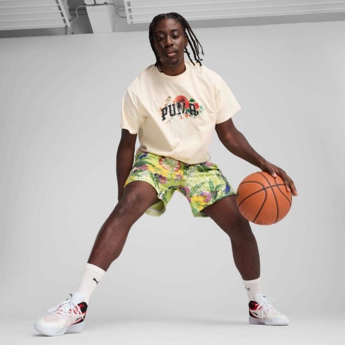 Dunked In Florals Herr Basketbollströja Dunked In Florals Herr Basketbollströja