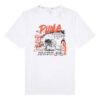 Dylan kortärmad basket-T-shirt ”Vit”