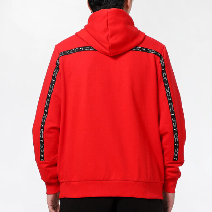 Elevate Hooded Full-Zip Jacket ”Röd Svart”